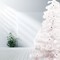 5ft White Fiber Optic Christmas Tree with LED Lights for Holiday Décor